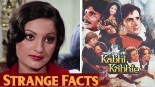 'Kabhi Kabhie (1976) - Interesting Lesser Known Facts'
