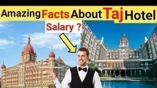 'ताज होटल के वेटर की सैलेरी ! Amazing Facts about Taj Hotel Mumbai !#tajhotel #tajhotelsalary'