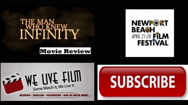 'Video Link to The Man Who Knew Infinity (2016) We Live Film #NBFF2016 Movie Review'