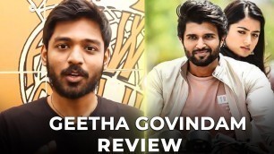 'Geetha Govindam Review by Maathevan | Vijay Deverakonda | Rashmika Mandanna | MR 04'