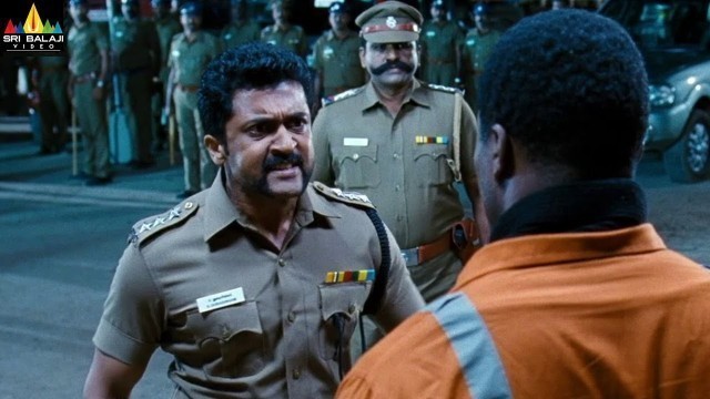 'Singam Movie Surya Warning to Danny | Anushka, Hansika | Latest Telugu Scenes | Sri Balaji Video'