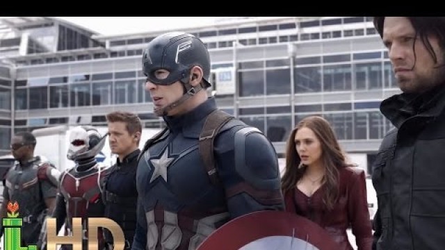 'TEAM CAP - All Fight Scenes | Captain America Civil War HD'