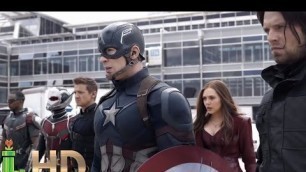 'TEAM CAP - All Fight Scenes | Captain America Civil War HD'