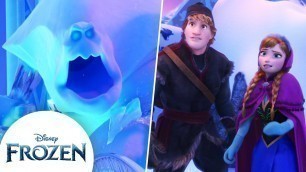 'Elsa Creates Marshmallow to Defend Her Ice Palace | Frozen'