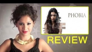'Phobia Movie Review By Pankhurie Mulasi | Radhika Apte'