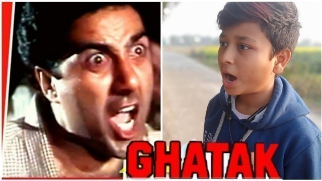 'Ghatak (1996) | Sunny Deol | Amrish Puri | ghatak movie dialogues | sunny deol fight scene | ghatak'