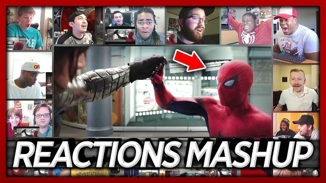 'Official \"Spiderman\" TV Spot Reaction\'s Mashup (Captain America: Civil War)'