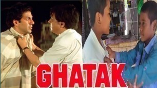 'Ghatak (1996) |Sunny Deol | Danny Danzongpa | Ghatak Movie Best Dialogue | Movies Dialogue BH |'