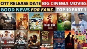 'New Movies on OTT I Hindi Movie OTT Release Date #kgf2 #kgfchapter2 #netflix #disneyhotstar #Zee5'