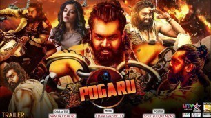 'Pogaru Full Hindi Movie | Pogaru Hindi Trailer | Dhruva Sarja, Rashmika | Pogaru Hindi Release 2020'