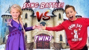 'Frozen 2 Song Battle! Paxton vs Payton Music videos'