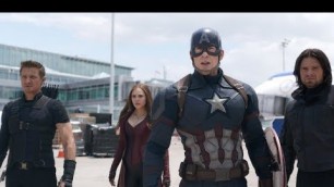 'Skillet - Feel Invincible / Captain America: Civil War - Airport Battle Scene(Music Video)'