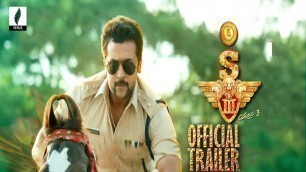'Singam 3 (S3) Telugu Movie Trailer | Suriya | Shruti Haasan | Anushka Shetty | S3 |#singam3'
