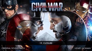 'Closure [HQ] - Captain America: Civil War Soundtrack - By Henry Jackman'