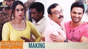 'Sammohanam Movie Making | Sudheer Babu | Aditi Rao Hydari | Naresh | #Sammohanam | Sridevi Movies'