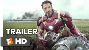 'Captain America: Civil War Official Trailer #1 (2016) - Chris Evans, Scarlett Johansson Movie HD'