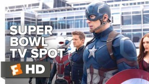 'Captain America: Civil War Official Super Bowl TV Spot (2016) - Chris Evans Movie HD'