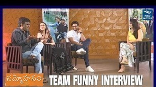 'Sammohanam Movie Team Funny Interview | Sudheer Babu | Aditi Rao Hydari | New Waves'