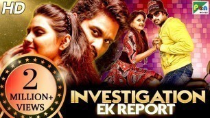 'Investigation Ek Report (HD) New Released Full Hindi Dubbed Movie 2019 | Ram, Neeraja, Singamuthu'
