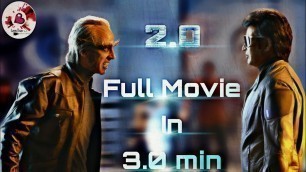 '2.0 Full Movie IN 3 min [Tamil] |Movie Bytes| Less Than 3 | Follow Ur Heart