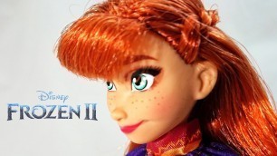 'Disney Frozen 2 singing Anna doll unboxing (The Next Right Thing song)'