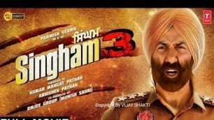 'Singham 3 Official trailer | Sunny Deol | Ajay Devgan | Singham 3 Full Movie Release date |Singham 3'
