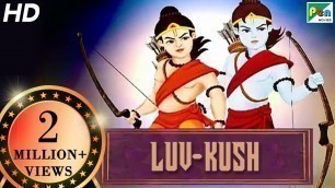 'Luv - Kush (The Warrior Twins) Animated Movie With Subtitles | Animated Movies For Kids In Hindi'