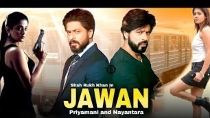 'JAWAN Movie l SRK Atlee Film Best Mass Action Film l Metro Train Hijack Sequence'