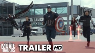 'Captain America: Civil War Official Trailer #1 (2016) - Marvel Movie [HD]'