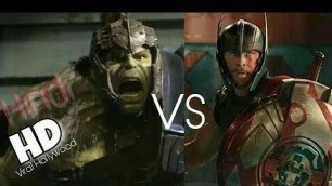 'Thor Vs Hulk Ragnarok Full Fight || Hindi || Thor vs Hulk Full Fight Ragnarok ||'