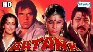 'Aatank - Hindi Full Movie - Dharmendra, Hema Malini, Vinod Mehra - Bollywood Movie'