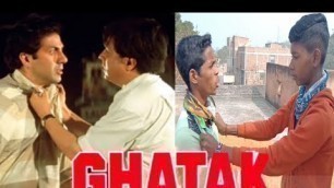'Ghatak (1996) sunny Deol Danny Denzongpa Ghatak movie Best filme comedy AK bindass club'