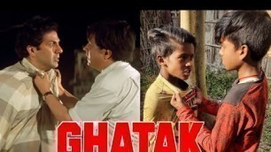 'Ghatak (1996) | Sunny Deol | Danny Denzongpa | Best Dialogue Scene | Ghatak movie Spoof'