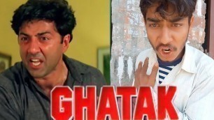 'Ghatak (1996) | Sunny Deol | Danny | sunny deol Best Dialogue | Ghatak Movie Spoof | Comedy Scene'