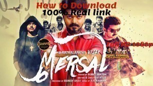'How to download Mersal(2017) Full Movie in Hindi Dubbed 1080p Full HD'