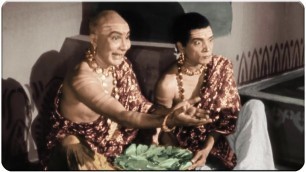 'Ramana Reddy Team Teasing Allu Ramalingaiah Team Hilarious Comedy Scene || Mayabazar Movie'