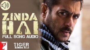 'Audio: Zinda Hai | Tiger Zinda Hai | Sukhwinder Singh | Raftaar |  Vishal and Shekhar'