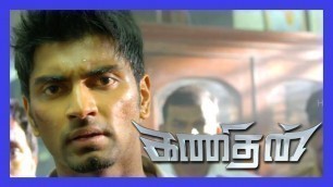 'Police arrests Atharvaa on forgery case | Kanithan Scenes | Atharvaa Slaps Police & gets beaten'