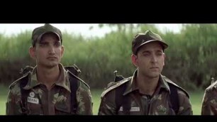 'Hrithik Roshan training of Indian military academy.( Lakshya ) movie'