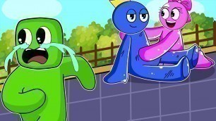 'PINK\'s SAD ORIGIN STORY - Poppy Playtime Project Animation x Rainbow Friends || Smile Stories'