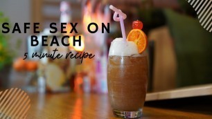 'HOW TO MAKE SAFE SEX ON BEACH MOCKTAILS/ NON ALCOHOLIC DRINK/MALAYALAM RECIPE'