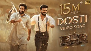 'Dosti Full Video Song (Telugu) | RRR | NTR, Ram Charan | MM Keeravaani | SS Rajamouli'