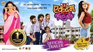 'Ekdam Kadak Official Trailer| New Marathi Movies | Parth, Tanaji, Bhagyashree, Mansi Naik 2 Dec 2022'