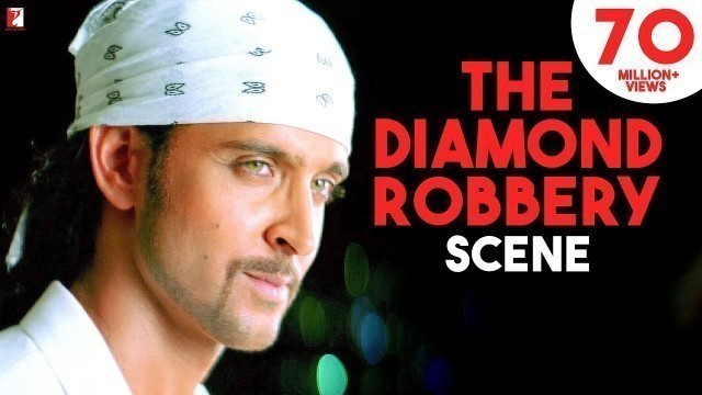 'The Diamond Robbery Scene | Dhoom:2 | Hrithik Roshan, Abhishek Bachchan, Uday Chopra | Movie Scenes'