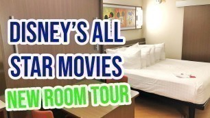NEW Rooms at Disney's All Star Movies | Room Tour