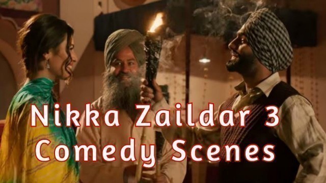 'Nikka Zaildar 3 Comedy Scenes | Ammy Virk | New Punjabi Movies 2019'