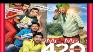 'Mr & Mrs 420 ( Full Movies ) Binnu Dhillon, Jassie Gill - Latest Punjabi Film - New Punjabi Movie'