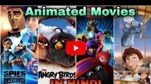 Top 12 Animated Movies In Hindi On YouTube || Disney Cartoon Movies In Hindi Available On YouTube