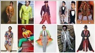 'Check out some Crazy Outfits of Ranveer Singh | Bollywood Fashion King'