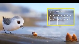 'Piper Disney Pixar - Oscar Winning Short Movie In Hindi || Disney Coco'